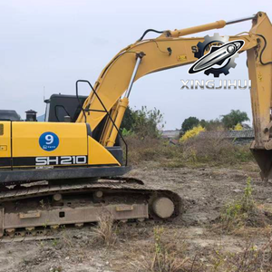 Excavatrice d'occasion Sumitomo 210, marque japonaise d'origine, 21 tonnes, sur chenilles en caoutchouc, grande taille, modèle 2022, godet de 1,2 m, moteur et pompe - Product Image 2