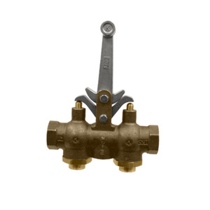 Vanne solénoïde Kingston modèle KN, 3 voies, 5 ports, vanne de régulation d'eau avec joint en acier inoxydable et corps en aluminium - Product Image 3