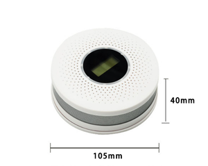Koolmonoxide Rookcomposiet Alarm Huishoudelijke Brandrook + Co-Detector - Product Image 6