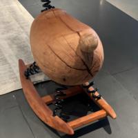 Fauteuil à bascule élégant et moderne en bois massif en forme de mouton, durable, pour salon, chambre, maison, hôtel