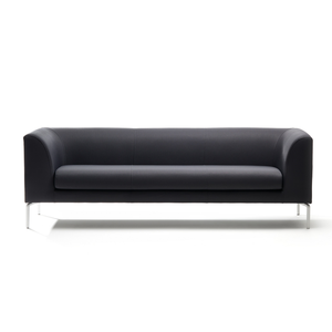 Sofá de Oficina de Tres Plazas Alias, Diseño Moderno, Uso Comercial, Cómodo, Cojín de Asiento Extraíble, Tapizado en Tela y Cuero - Product Image 1