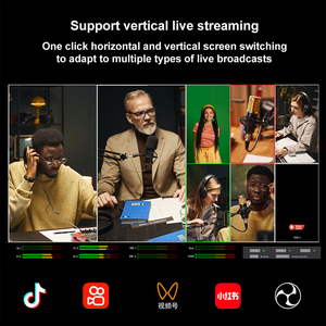 Mezclador de Video OSEE GoStream Deck 4K, Conmutador con 4 Entradas HDMI, Salida 4K sin Pérdidas, Conmutador de Audio para Transmisión en Vivo de Múltiples Dispositivos - Product Image 3