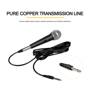 Micrófono XLR Profesional C1 de Alta Calidad con Cancelación de Ruido, Micrófono con Cable de Mano para Karaoke Familiar KTV - Product Image 3