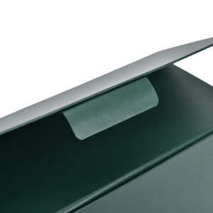 Boîte cadeau rigide pliable personnalisée avec logo et fermeture à rabat - Emballage écologique en kit pour vêtements et chaussures - Product Image 3