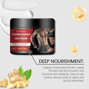 Forma del cuerpo Músculos del vientre Adelgazante Crema caliente Anticelulitis Quemador de pérdida de peso Quema de grasa caliente - Product Image 4
