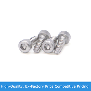 SNIPPIN vis non standard personnalisées 304 acier inoxydable Allen hexagonale à tête cylindrique à six pans creux vis autotaraudeuse Type <span class=keywords><strong>F</strong></span> M1-M6 - Product Image 4