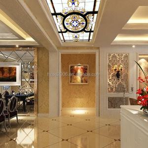 Panneau de plafond en verre Tiffany teinté, style fenêtre de toit, pour salle à manger et couloir, double, fourni par l'usine - Product Image 2