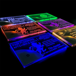 Wholesale Creative LED Light-Up Business <strong>Card</strong> Lamp Decorations <strong>Direct</strong> Factory Supply for New Year Parties Events - Product Image 1