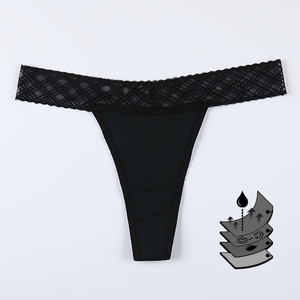 <span class=keywords><strong>Culottes</strong></span> <span class=keywords><strong>menstruelles</strong></span> Shanhao durables à taille basse, en coton 4 couches, pour les règles, anti-fuites, absorbantes, pour <span class=keywords><strong>flux</strong></span> <span class=keywords><strong>léger</strong></span> - Product Image 1