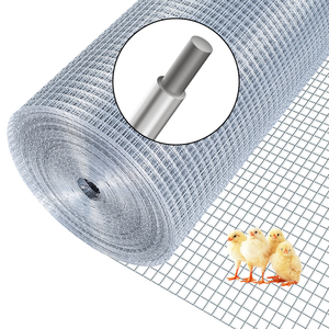 <span class=keywords><strong>Grillage</strong></span> soudé pour la construction, en fer galvanisé, maille carrée 50x50mm, résistant à la corrosion, pliage, découpe, déroulage - Product Image 4