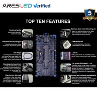 Mur vidéo LED intérieur/extérieur 500x500mm, armoire en fonte, écran LED géant étanche P2.6 P2.9 P3.91, location d'écran LED pour scène