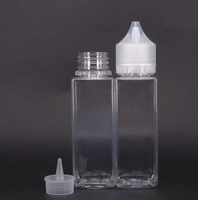 10 30 50 60 100 120ml V3 bouteille d'huile liquide bouteille PET