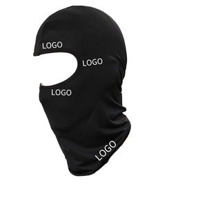 Masque de ski unisexe anti-UV pour moto, cagoule à 1 trou réglable en polyester, bonnet ninja intégral pour le sport, logo personnalisé - Product Image 4