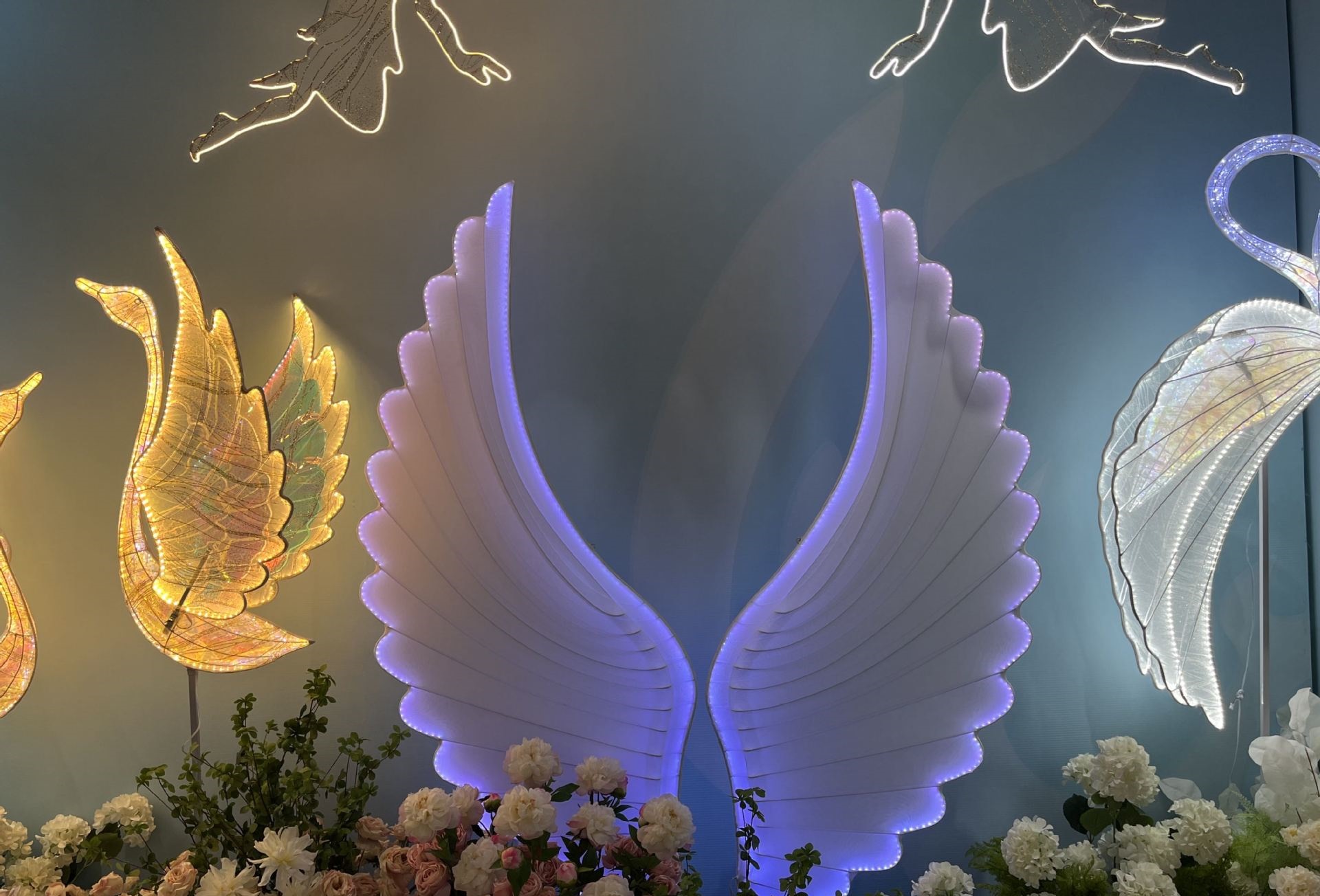 angel wings lights