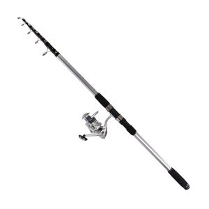 2.4m 2.7m 3m 3.6m 4.2m 4.5m carbone long shot surf <span class=keywords><strong>casting</strong></span> <span class=keywords><strong>canne</strong></span> à pêche télescopique avec moulinet combo - Product Image 2