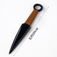 Couteau de combat en obsidienne noire naturelle Stiletto sculpté à la main en obsidienne couteau de martelage à la main pour cadeau d'artisanat en cristal vente en gros