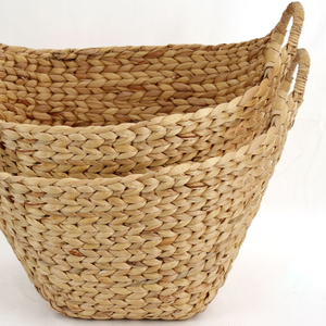 Venta al por mayor de cestas de jacinto de agua tejidas para almacenamiento de cestas de algas marinas de mimbre al por mayor de Vietnam - Product Image 3