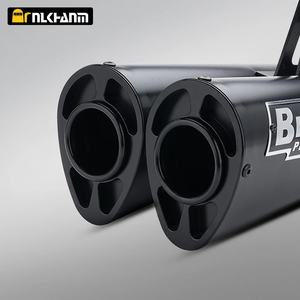 ระบบท่อไอเสียรถจักรยานยนต์ <span class=keywords><strong>Hayabusa</strong></span> GSX1300 <span class=keywords><strong>Gen3</strong></span> แบบสองด้าน พร้อมท่อเชื่อมต่อกลาง Brock Allen รุ่นดัดแปลง สภาพใหม่ - Product Image 4