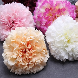 Flores Artificiales de Tela, <span class=keywords><strong>Claveles</strong></span>, Regalo para el Día de la Madre, Flor de Clavel - Product Image 1