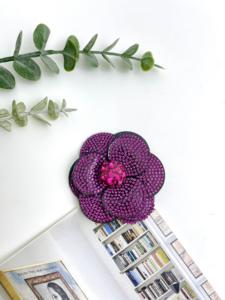 महिलाओं की किंग यू सी 010 गैंडे जूते गैंडे और फूल अलंकरण के साथ - Product Image 5