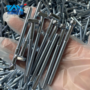 Vis en T en acier inoxydable 430, acier au carbone 14x28t x91 classe 8.8, zinguées pour usage industriel - Product Image 2