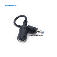 Adaptateur de chargeur pour HP, connecteur d'alimentation convertisseur de prise DC, câble de 7,4 mm x 5,0 mm femelle vers 4,5 mm x 3,0 mm mâle