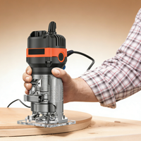 Défonceuse portative compacte électrique 220V de qualité industrielle et DIY