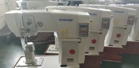 WD-1591-D4/1592-D4 Machines à coudre pour tissus épais, à simple/double aiguille, à rouleaux automatiques