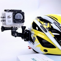 Eylem kamera Ultra HD 4K/30fps WiFi 2.0 inç Underwater sualtı su geçirmez kask Video kayıt kameralar spor kamerası