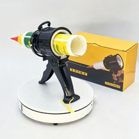 Pistolet à mastic compact et portable, pistolet à joint de calfeutrage à compression, distributeur d'adhésif structurel