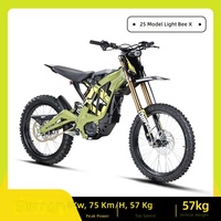 Pour Qilong 2025 Light Bee X Moto Électrique Tout-Terrain 60V 8kW 75km/h Version Non Homologuée pour la Route Prête pour la Piste