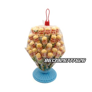 Mini caramelos Halal en forma de hamburguesa, piruleta de goma - Product Image 2