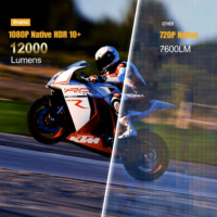Nuevo y popular proyector XNANO X1 PRO Full HD 8K, decodificación de enfoque automático, altavoz doble, botones táctiles, proyector Led Digital