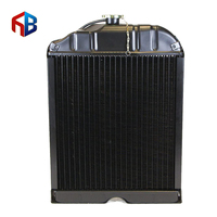 Radiateur en aluminium/cuivre à 4 rangées 180291M1 894355M92 pour tracteur Massey Ferguson, système de refroidissement du moteur de remplacement