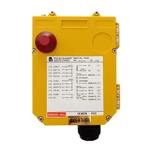 Taiwan TELECRANE F24-6D Wireless Industrial Remote Control With 6 Button For Cranes Truck Winch Drilling Rig