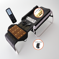 Lit de massage thermique infrarouge Camilla De Jade Master V3 V6 pour traction lombaire, chiropratique, tables de massage