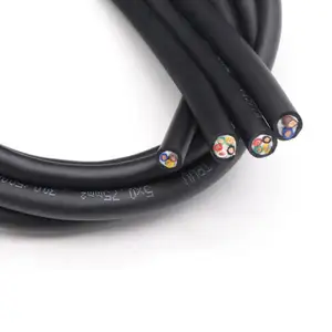 Câble de chaîne de traînée isolé par PVC de fil de cuivre flexible élevé de câble de Trvv de noyau de 2/3/4/5 utilisé dans les robots, équipement automatique