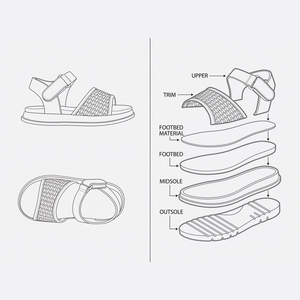 Sandales à plateforme en maille scintillante dorée pour enfants, avec fermeture auto-agrippante à la cheville, motif floral décontracté pour bébé fille, tige en PU, idéales pour l'été - Product Image 5
