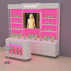 M & S Tùy Chỉnh Thiết Kế OEM Hiển Thị Mỹ Phẩm Đứng Nhà Máy Bán Lẻ Tủ Tường Cho Cửa Hàng Nội Thất Hiển Thị Truy Cập Giới thiệu Mỹ Phẩm - Product Image 5