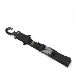 Correa de nailon para exteriores con mosquetón y hebilla de liberación rápida para senderismo y camping, 1 unidad - Product Image 1