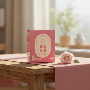 Té Blanco con Rosas Flower Shadows in the Cup, Shoumei Añejo 2018 con Rosas, Serie <span class=keywords><strong>de</strong></span> Té Blanco con Sabores Personalizables - Product Image 6