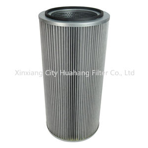 Huahang bonne qualité alimentation directe filtre ignifuge polyester plissé filtre à air cartouche filtre à poussière - Product Image 5