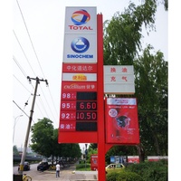 Panneau d'affichage de prix de l'essence LED Bluewin pour station-service, carte de circuit imprimé