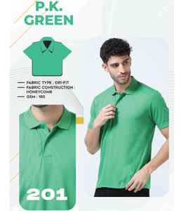 Camiseta Deportiva de Tela de Panal para Hombre, 180 GSM, Ligera, Absorbe la Humedad, Ajuste Cómodo, para Deportes y Entrenamiento - Product Image 2