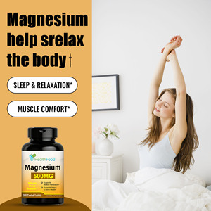 Comprimés de magnésium les plus vendus, favorisent la santé osseuse et la relaxation musculaire, complément alimentaire - Product Image 2