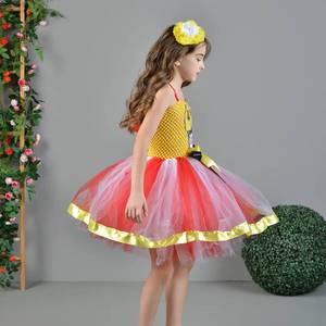Vestido de Lentejuelas con Falda Tutú para Niñas, Disfraz de Palomitas de Maíz para Fiestas, Cosplay, Espectáculos y Actuaciones - Product Image 3