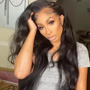 Premier 100% Human Hair 8''-30'' Full Lace Wig With Body Wave For Women