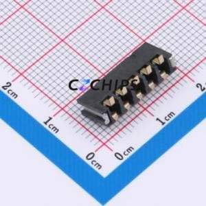 GT-BTP30005-0680B-017A Blade/Spring Contact Battery Connector SMD,P=3mm Connector Spring Contact Type 3mm 5P Horizontal Mount - Product Image 2