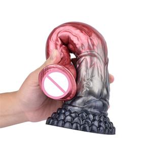 Meistverkaufter Silikon-Pferdedildo Realistischer <span class=keywords><strong>Pussy</strong></span>-Stimulator Tierpenis Großer Analplug Dildo mit Saugnapf zur Masturbation - Product Image 4