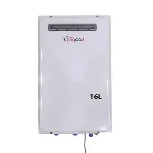 Tankless Instant Solar Boost Wired Remote Control Outdoor Lpg Gas Water Heater